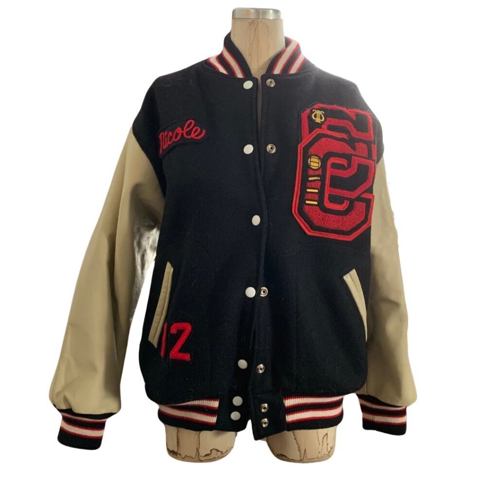 Kandel Multicolor Size 42 Wool Varsity Jacket